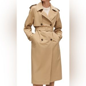 BNWT Mango Polana trench coat size xs